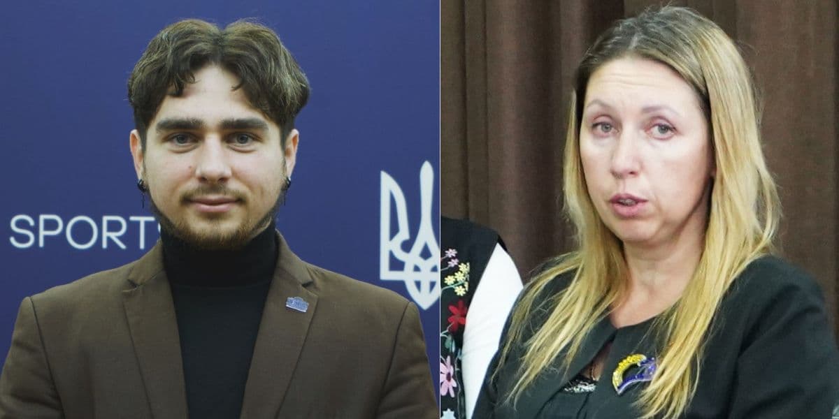 <em>Роман Білоус й Антоніна Калайда. Фото: Луганська ОДА</em>