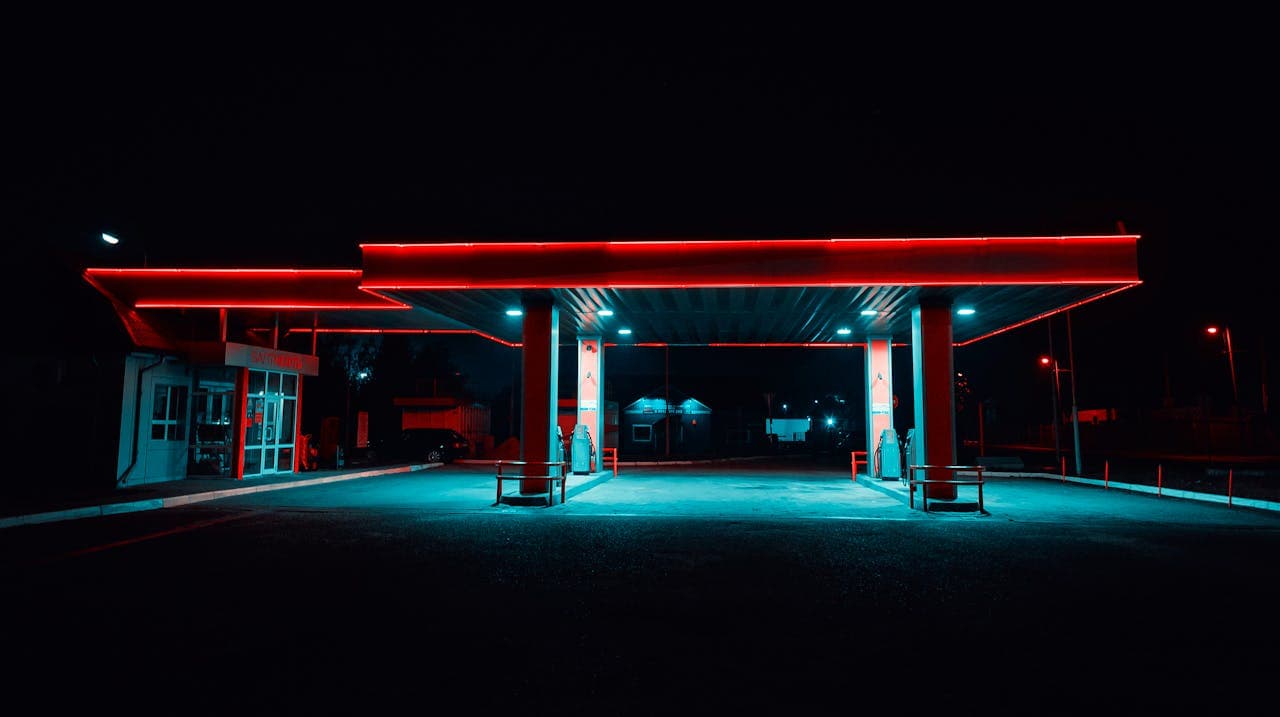 <em>Порожня заправка. Фото: Pexels</em>