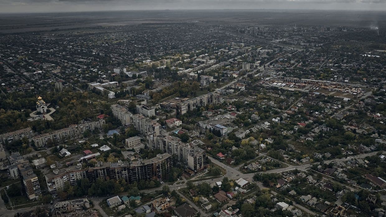 <em>Покровськ, 7 жовтня 2025 рік. Фото: Getty Images/Kostiantyn Liberov/Libkos</em>