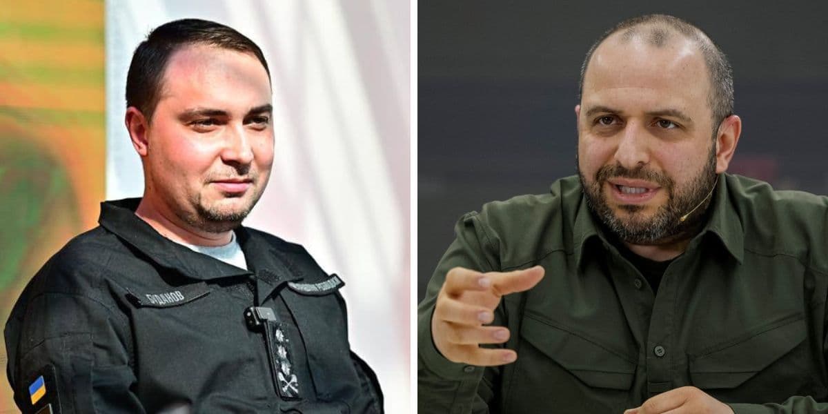 <em>Кирило Буданов і Рустам Умєров. Фото з їхніх телеграм-каналів</em>