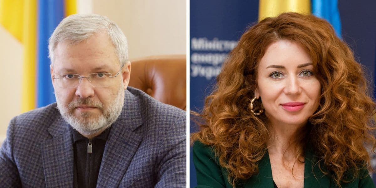 <em>Герман Галущенко та Світлана Гринчук. Фото: ВРУ</em>