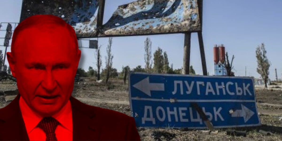 Чому владімір путін хоче весь Донбас. Колаж: Східний Варіант
