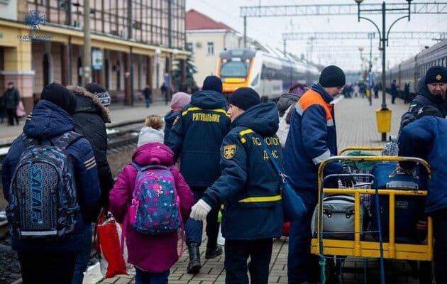 <em>У Щиборівській громаді на Хмельниччині проживають ВПО з Черкаської громади: які умови та виклики. Фото: ДСНС України</em>