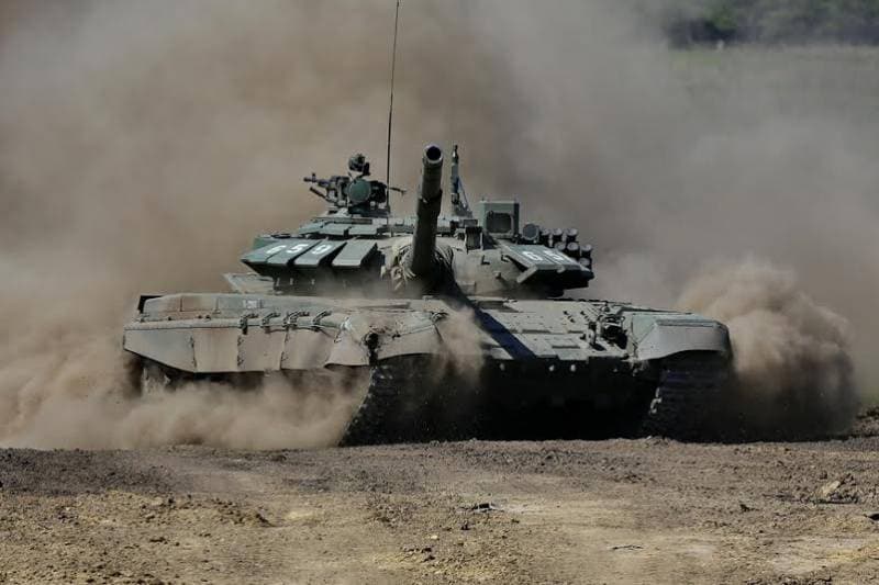 Російський танк Т-72Б3. Фото з відкритих джерел