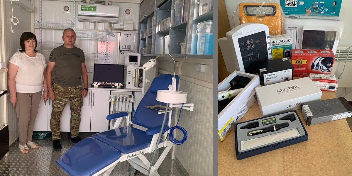 <em>Мобільний шпиталь PRAGMATEC U9-4724 для Біловодської громади. Фото: Facebook/Луганська ОДА</em>
