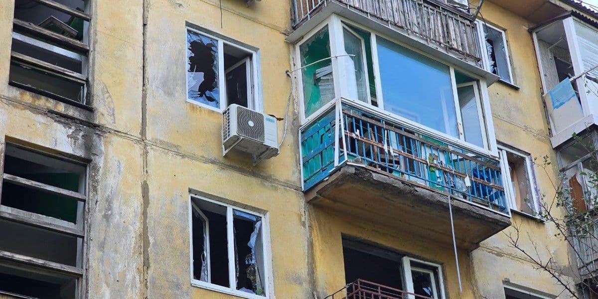 <em>Наслідки російської дронової атаки на Краматорськ 10 вересня 2025 року. Фото: НПУ</em>