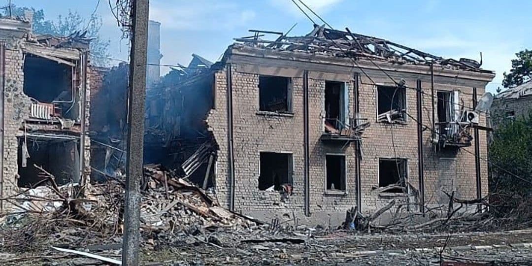 <em>Наслідки російських обстрілів 10 вересня 2025 року. Фото: Поліція Донеччини</em>