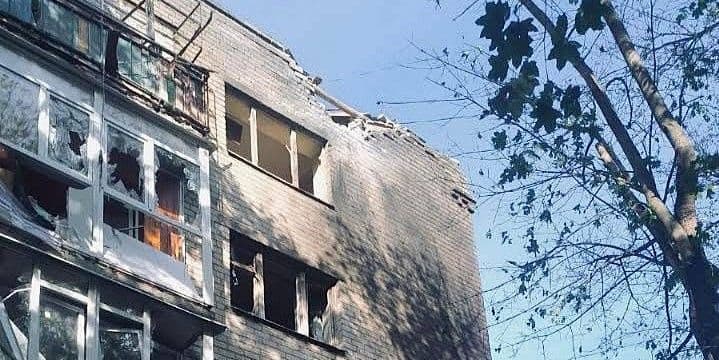 <em>Наслідки російського удару по Краматорську 9 вересня 2025 року. Фото: Краматорська міська рада</em>