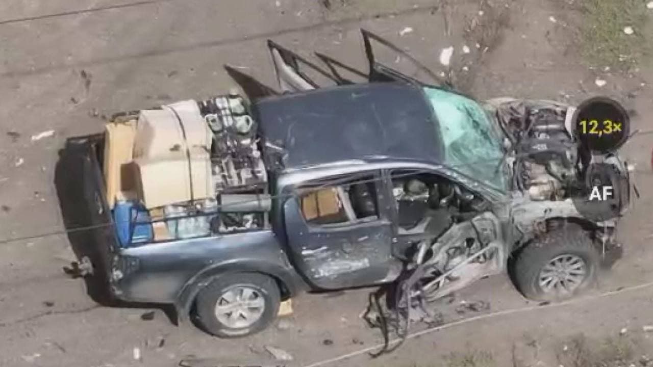<em>Постраждалий від підриву на магнітній міні пікап журналістів "5 каналу". Фото: Facebook/Ольга Калиновська</em>
