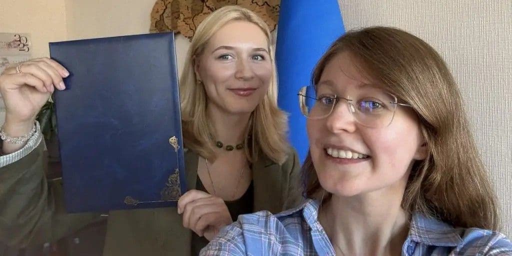 <em>Меморандум про співпрацю підписали директорка Державної служби зайнятості Юлія Жовтяк і керівниця мережі Анастасія Руденко. Фото: Вікно Відновлення</em>