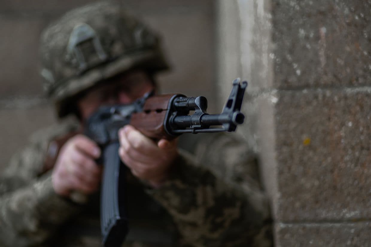 <em>Український захисник. Фото: Генеральний штаб ЗСУ</em>