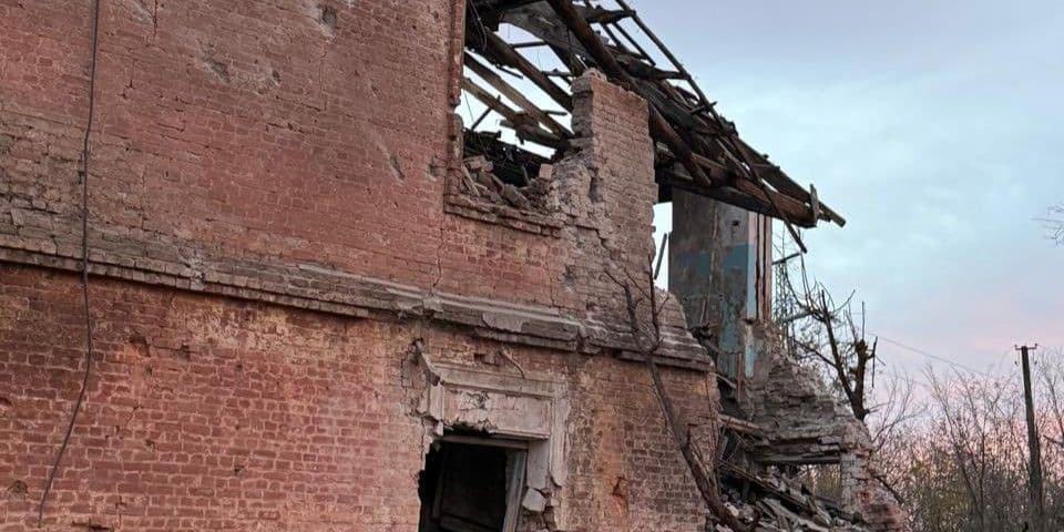<em>Наслідки російського удару по Слов'янську 30 жовтня 2025 року. Фото: Facebook/Вадим Лях</em>