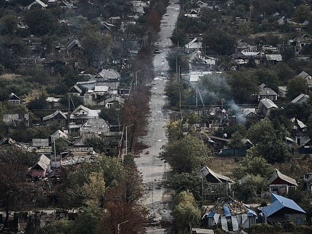 <em>Покровськ, 7 жовтня 2025 року. Фото: Kostiantyn Liberov/Libkos/Getty Images</em>