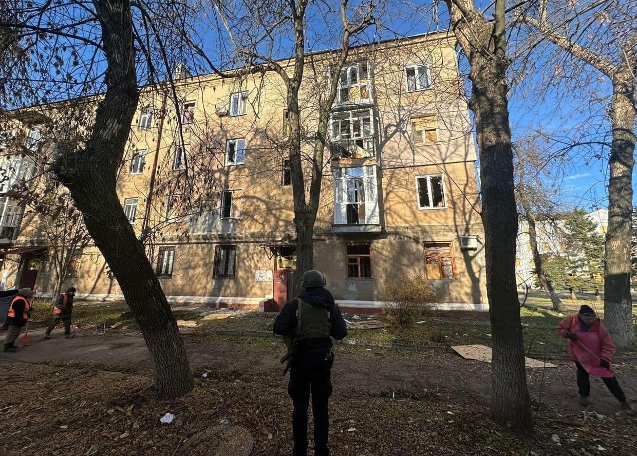 <em>Після обстрілу у Краматорську. Фото: МВА</em>