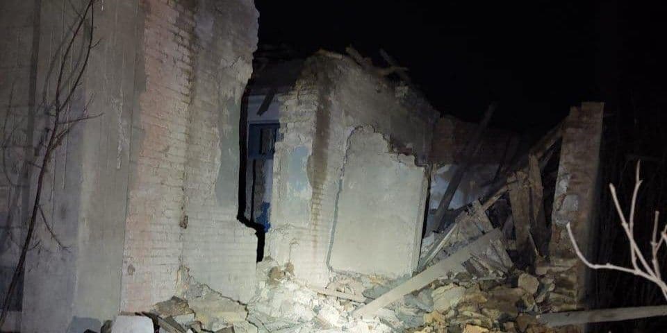 <em>Наслідки російського дронового удару по Краматорську 20 листопада 2025 року. Фото: Facebook/Олександр Гончаренко </em>