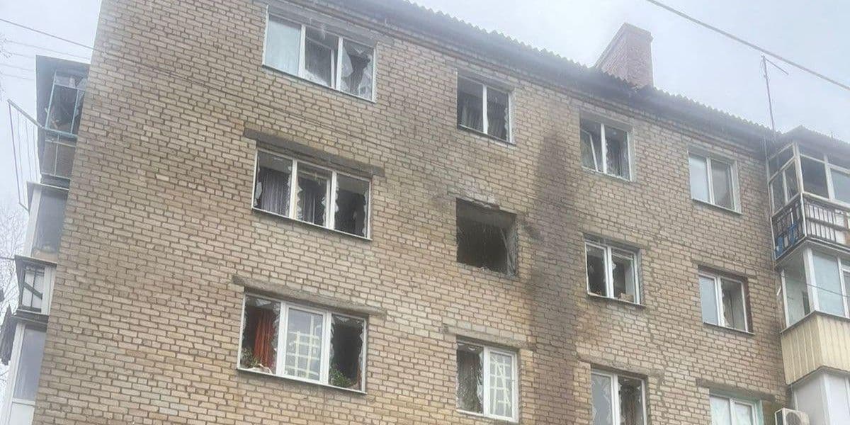 <em>Наслідки російського дронового удару по Слов'янську 19 листопада 2025 року. Фото: Facebook/Вадим Лях</em>