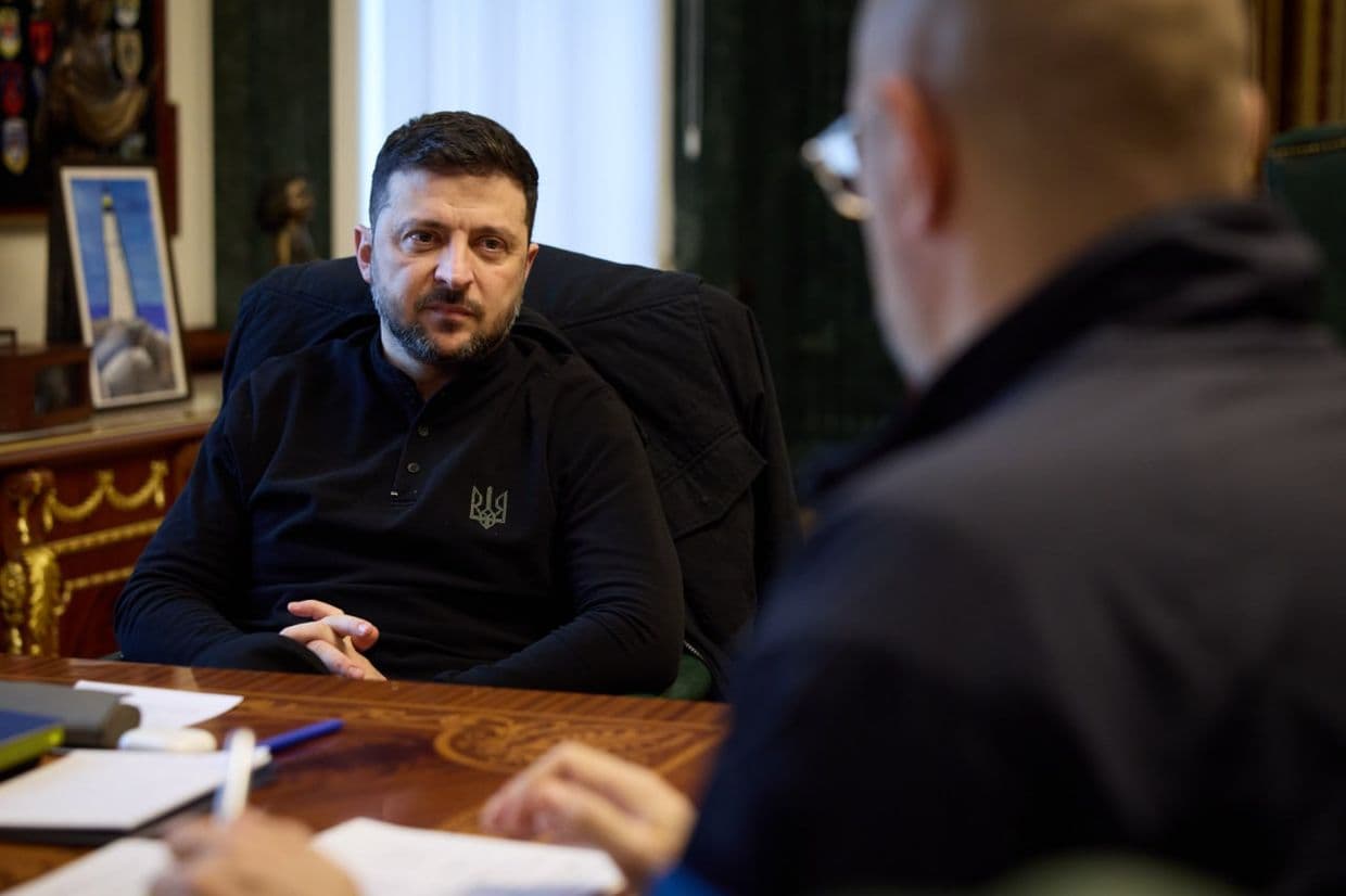 <em>Володимир Зеленський. Фото з його телеграм-каналу</em>