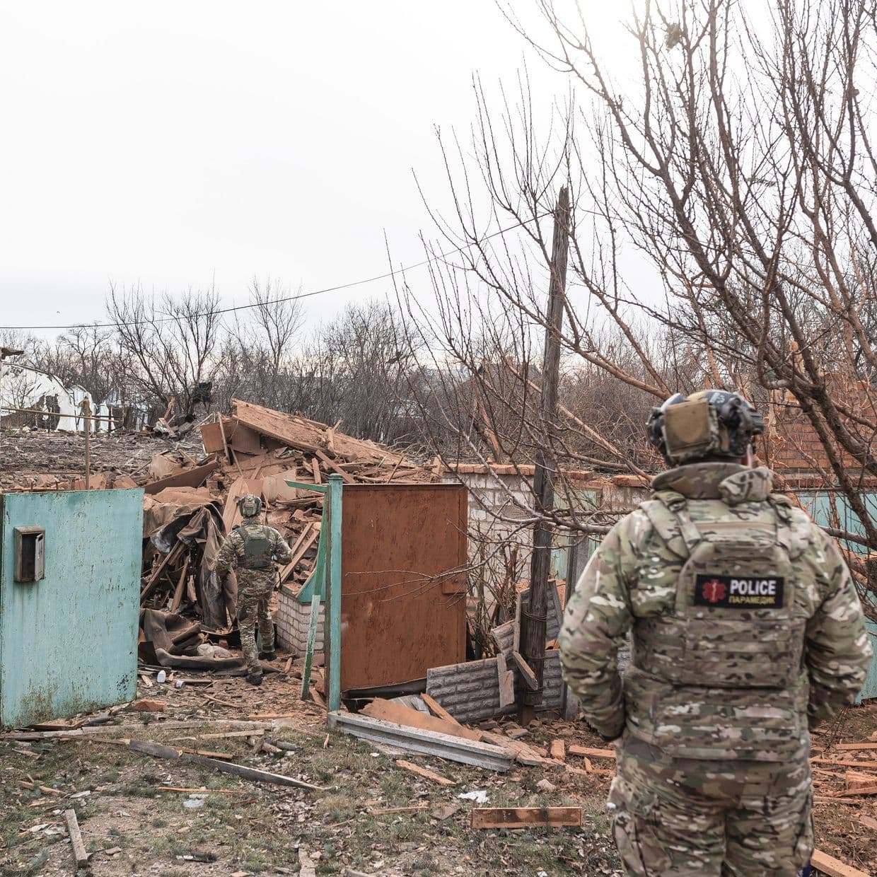 <em>У Дружківці, грудень 2025 року. Фото: Diego Herrera/Anadolu Agency </em>