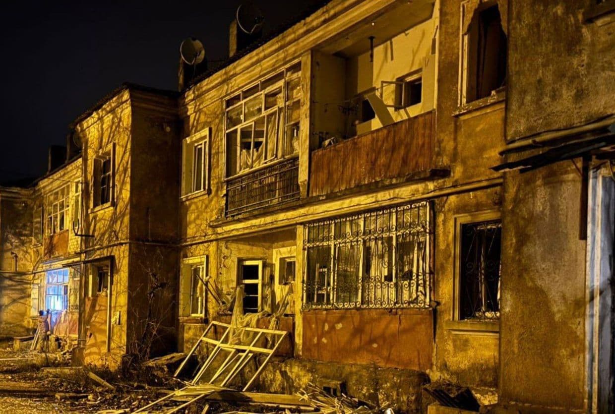 <em>Наслідки російського авіаудару по Краматорську 8 грудня 2025 року. Фото: Telegram / Славянск Краматорск | Донбасс</em>
