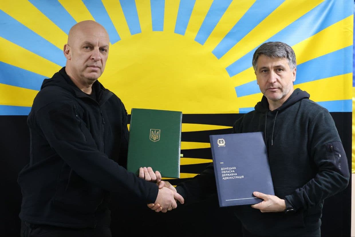 <em>Вадим Філашкін разом і головою Закарпатської ОДА Мирославом Білецьким. Фото: Telegram/Вадим Філашкін</em>