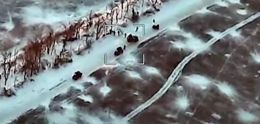 Скриншот з відео 7-го корпусу швидкого реагування Десантно-штурмових військ Збройних Сил України.