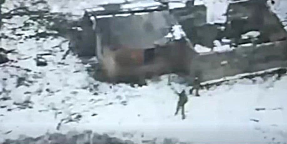 Скриншот з відео бригади "Спартан"