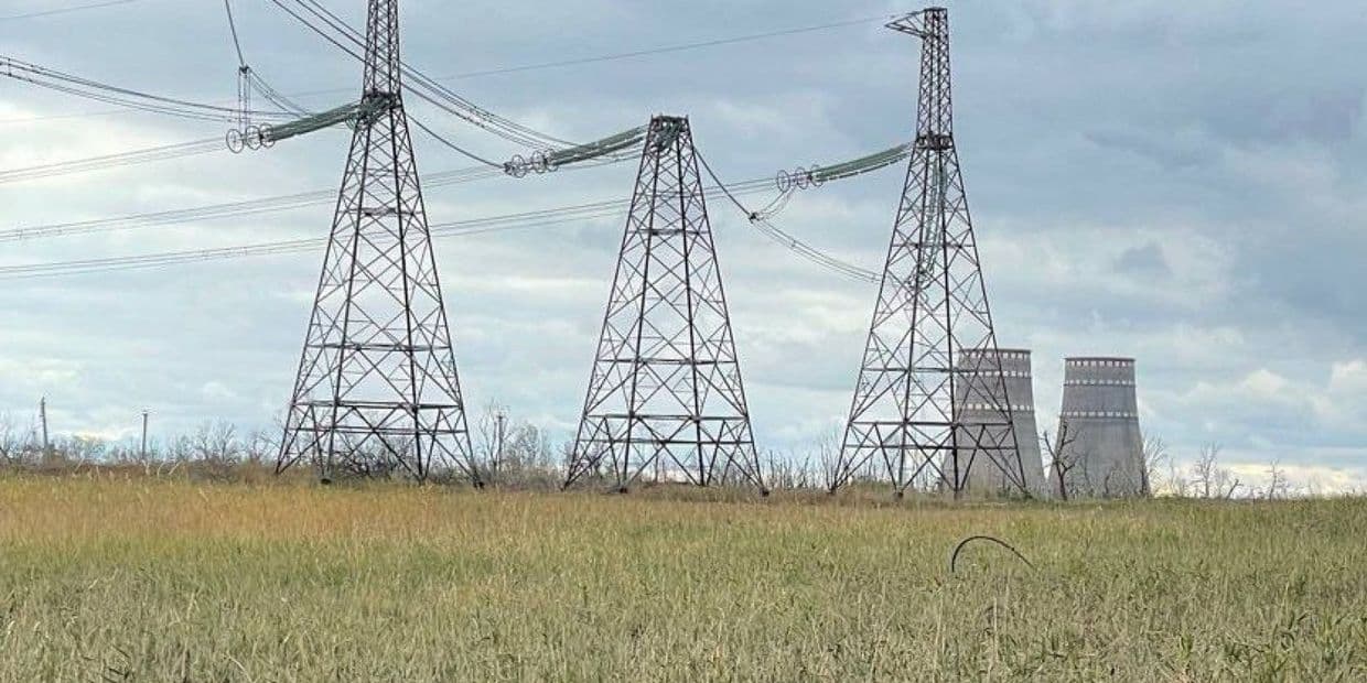 Запорізька атомна електростанція, листопад 2025 року. Фото: Енергоатом