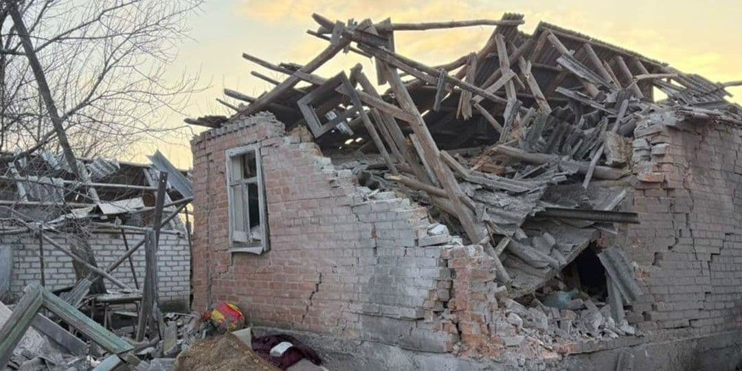Наслідки російського обстрілу Донеччини 16 січня 2026 року. Фото: НПУ