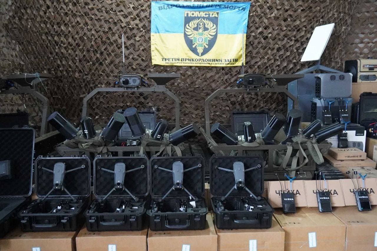 Допомога 3-му прикордонному загону ім. Героя України полковника Євгенія Пікуса. Фото: Facebook/Олексій Харченко