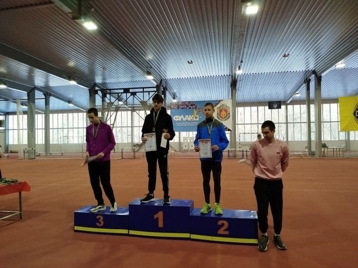 Єгор Приведенцев виборов 2 "золота" відкритого чемпіонату в Кропивницькому, січень 2026 року. Фото: Костянтинівська МВА