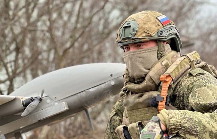Боєць російської окупаційної армії. Фото з відкритих джерел