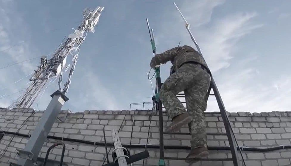 Скриншот з відео Луганського прикордонного загону