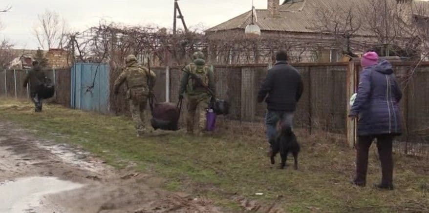 Евакуація. Скриншот із сюжету "Подробиці. Головне"