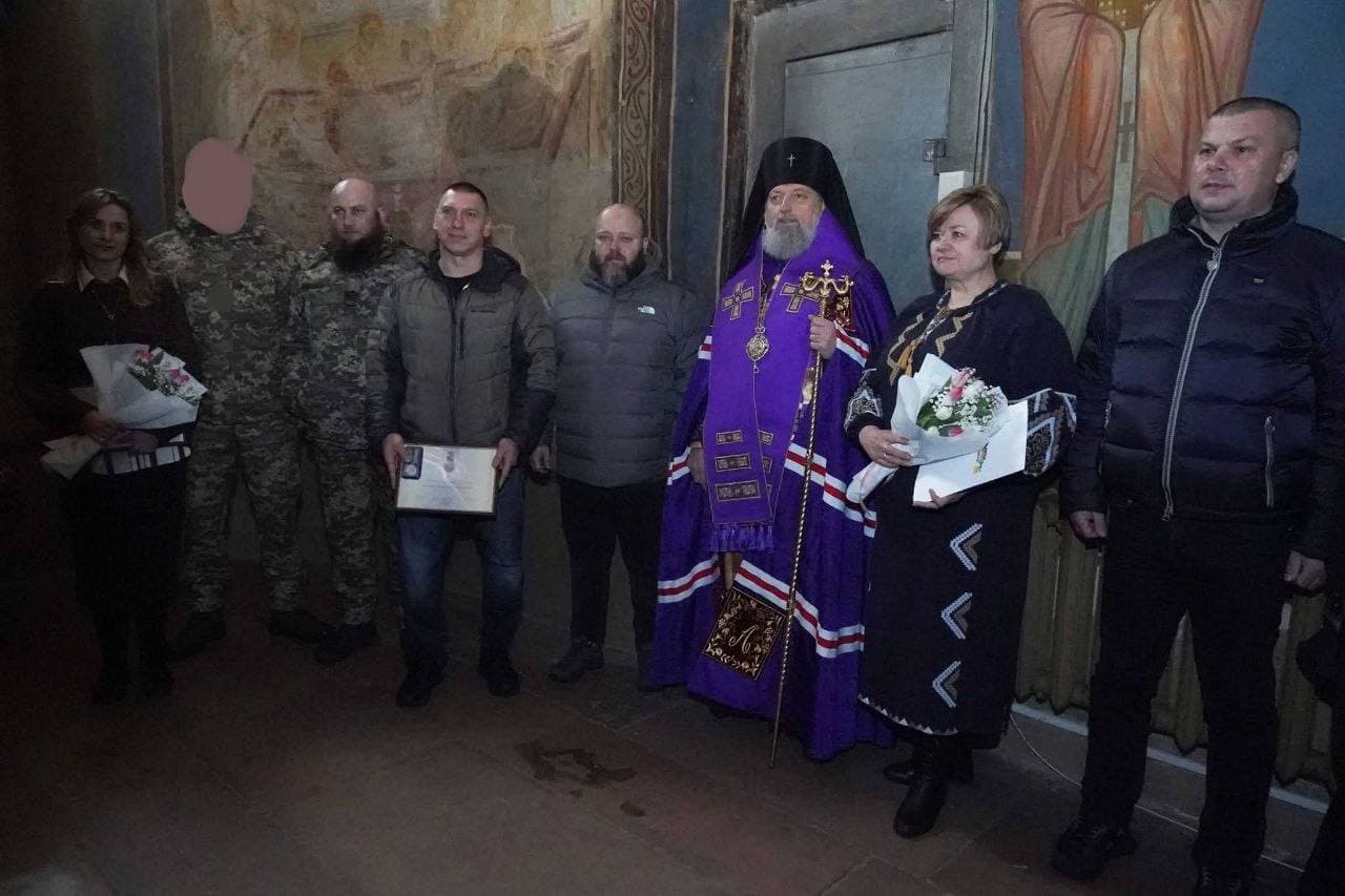 Відзначення за захист Луганщини. Фото: Facebook/Олексій Харченко