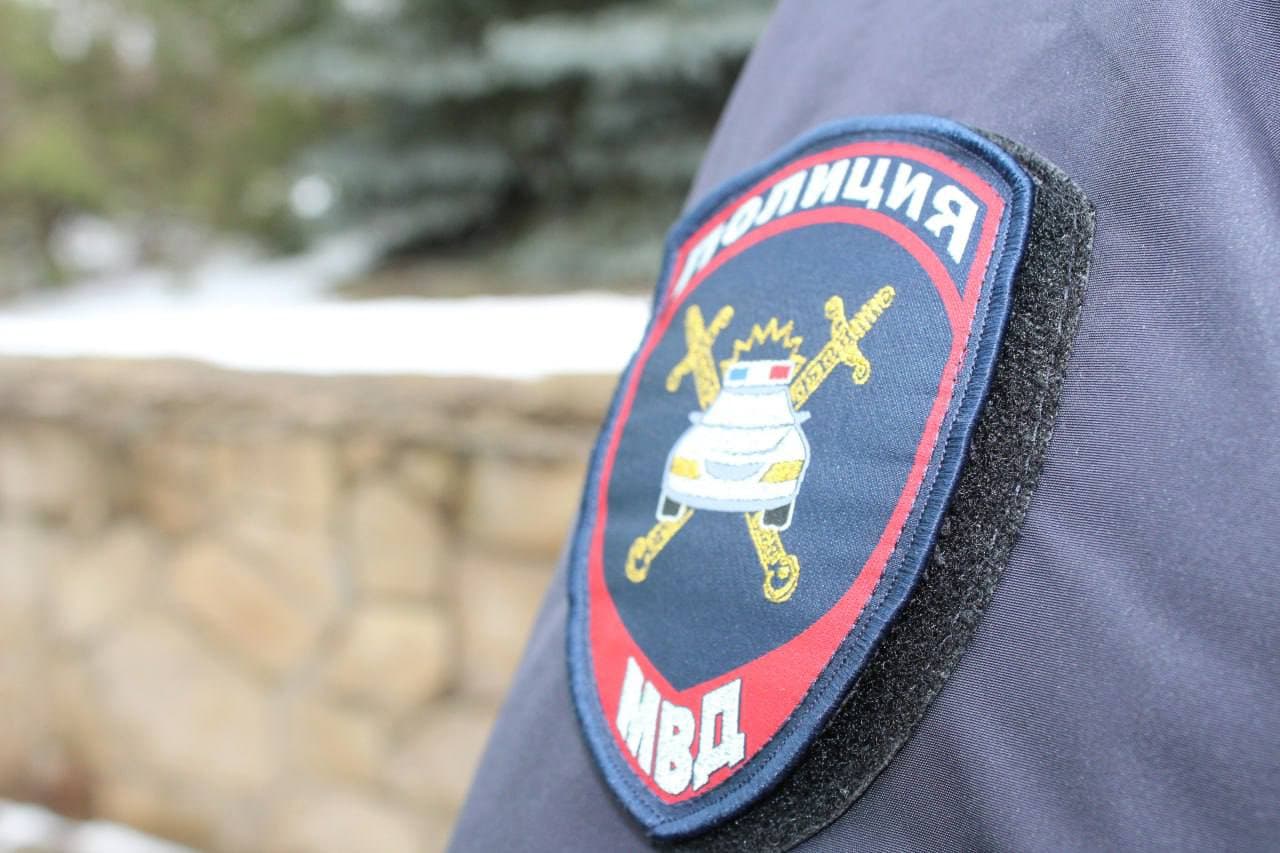 Шеврон окупаційного поліціянта у так званій "лнр". Фото з відкритих джерел