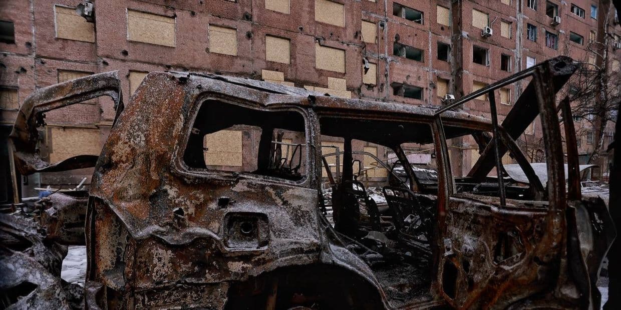 Наслідки російського удару по Краматорську 8 лютого 2026 року. Фото: Ян Доброносов / Телеграф