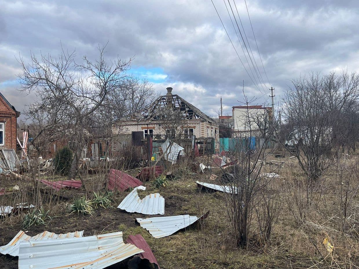 Наслідки російського удару по Слов'янську, 4 березня 2026 року. Фото: Facebook/Вадим Лях