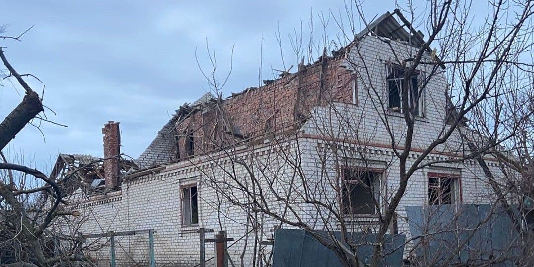 Наслідки російського обстрілу Донеччини 23 березня 2026 року. Фото: НПУ