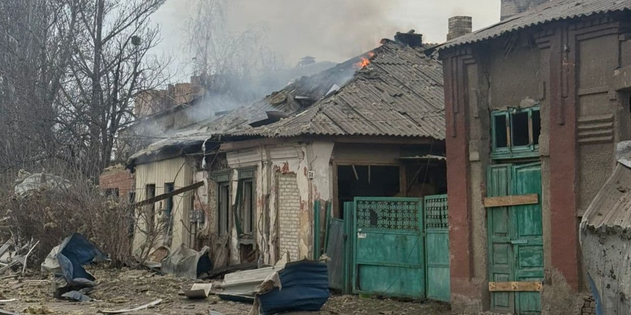 Пожежа у Слов'янську 30 березня 2026 року. Фото: ДСНС Донеччини