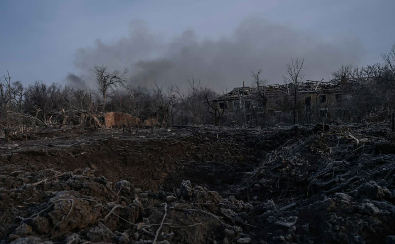 <em>Наслідки обстрілів Дружківки. 93 ОМБР Холодний Яр</em>