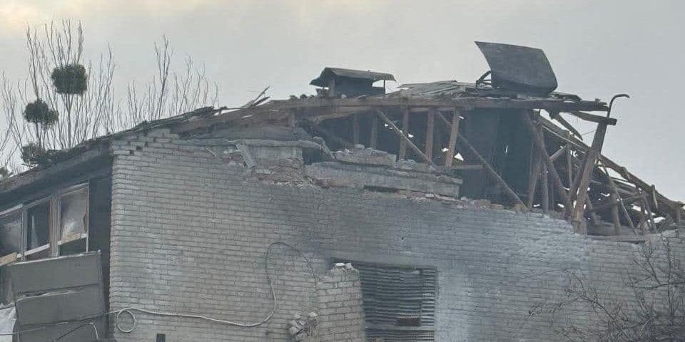 Наслідки російського удару по Слов'янську, 5 березня 2026 року. Фото: Facebook/Вадим Лях