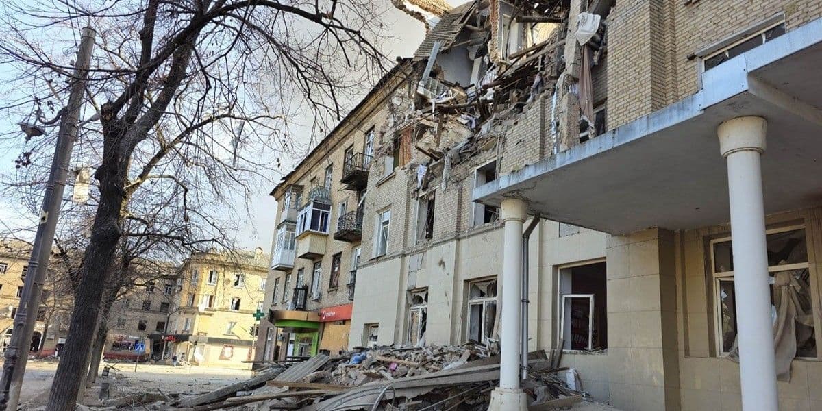 Наслідки російського удару по Дружківці 2 березня 2026 року. Фото: НПУ