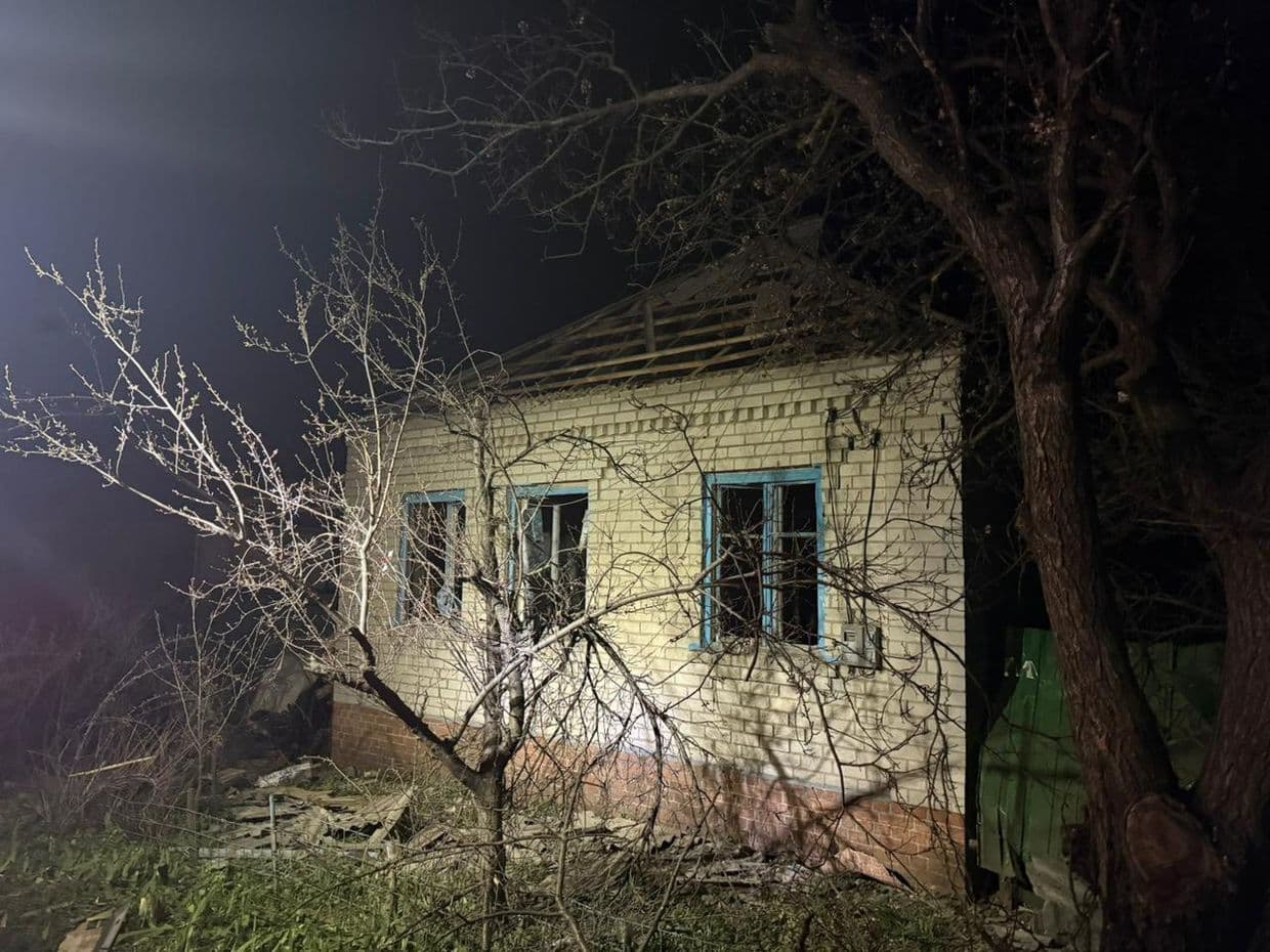 Наслідки російського дронового удару по Слов'янську, 10 квітня 2026 року. Фото: Facebook/Вадим Лях