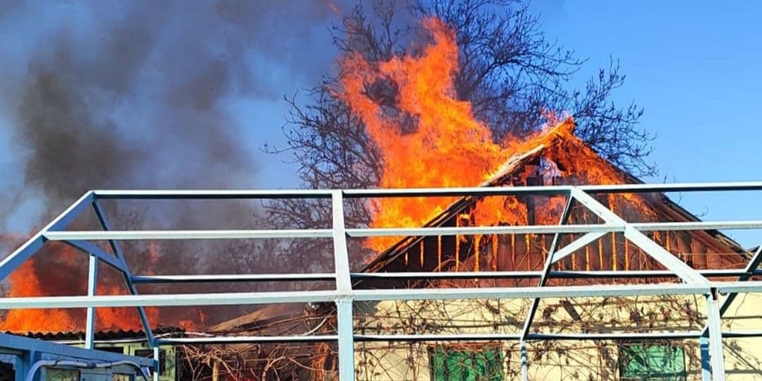 Наслідки російського обстрілу Донеччини. Фото: НПУ