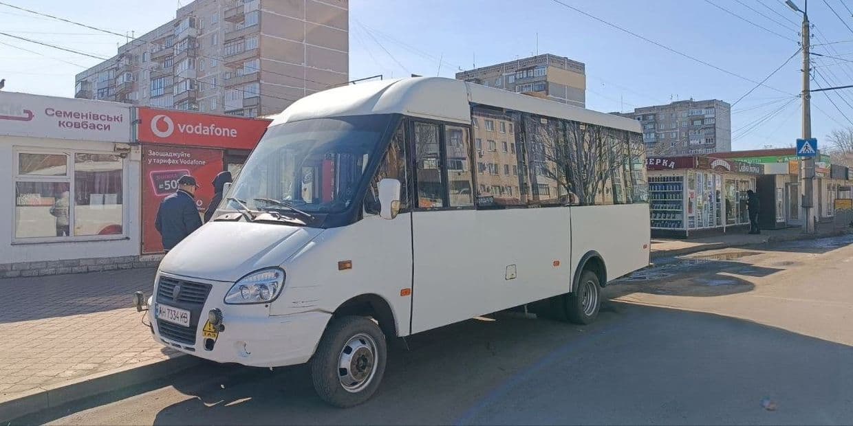 Автобус у Слов'янську. Фото: Слов'янська МВА