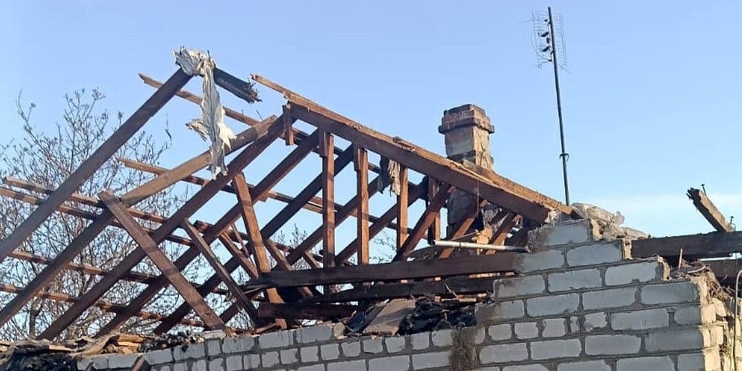 Наслідки російського удару по Донеччині. Фото: НПУ