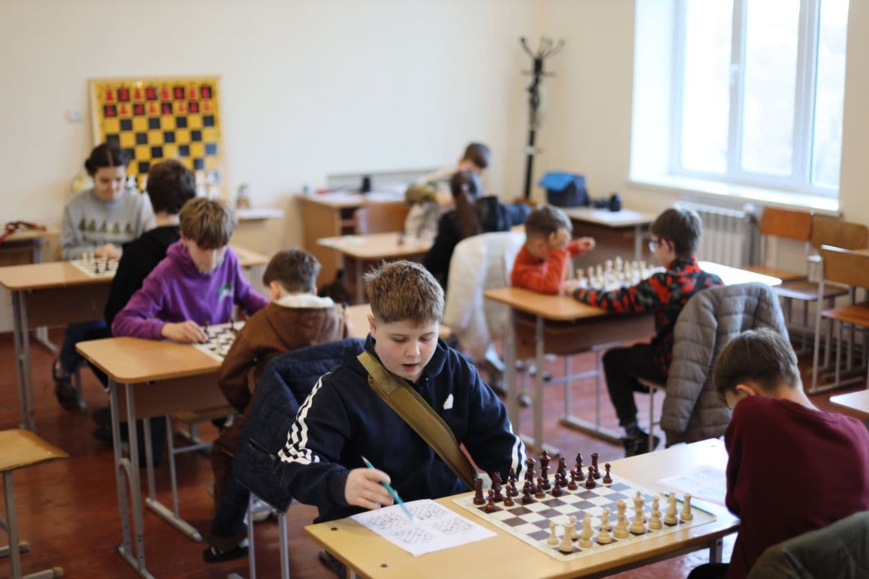 Шаховий клас у Чернівціях. Фото: Oleksandr Martynkov