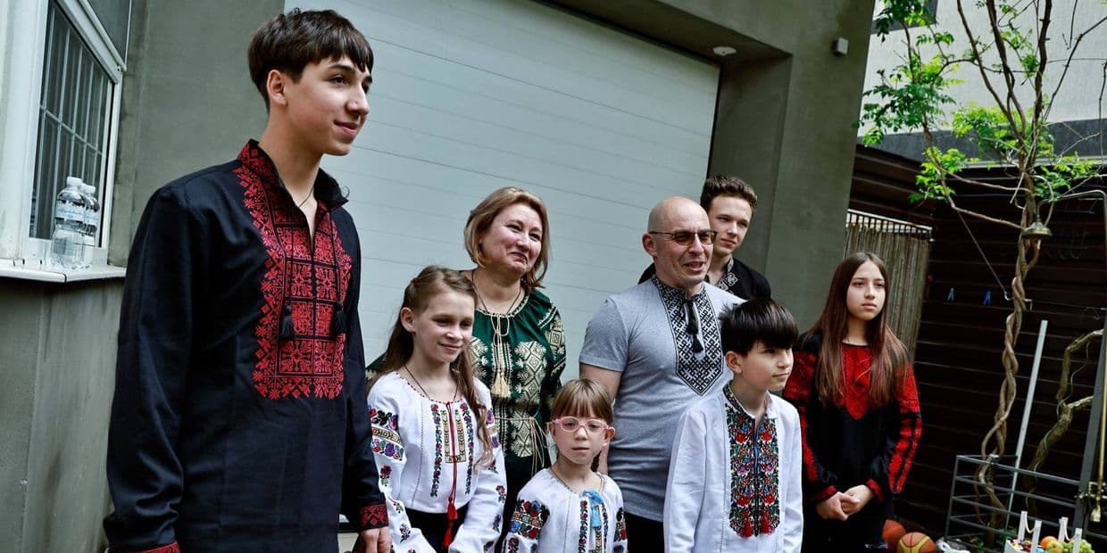 Дитячий будинок сімейного типу родини Людмили Стойчан та Геннадія Клочана. Фото: Facebook/Вадим Філашкін