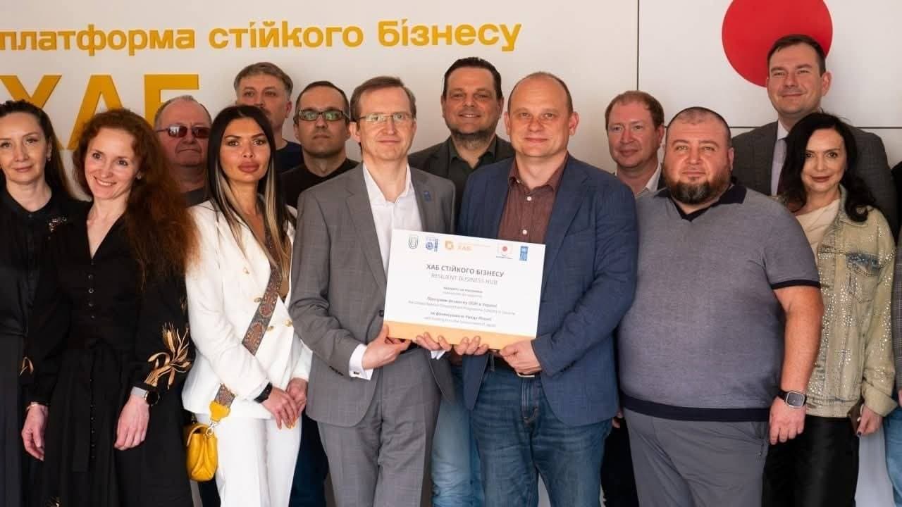 У Києві відкрили хаб стійкого бізнесу на базі СНУ ім. В. Даля. Фото: Facebook/Олексій Харченко