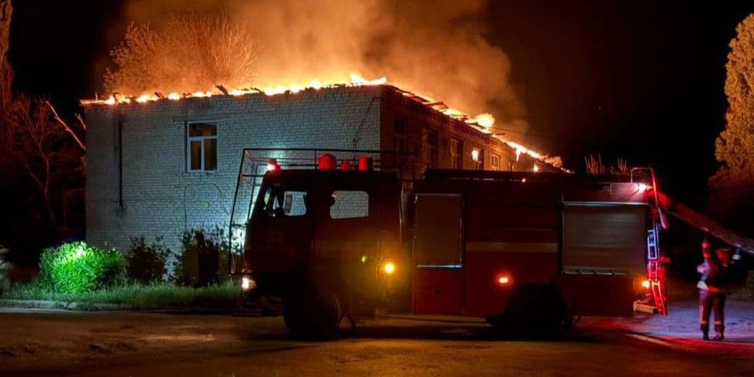 Наслідки російського обстрілу Донеччини. Фото: НПУ